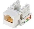 Cric modulaire d'or trapézoïdal à la maison YH7011 de Pin de la CE 8P8C du cric IDC du réseau Cat6 RJ45