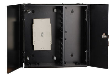 12 24 48 coffrets d'extrémité optiques d'intérieur du bâti FTTH de mur de Cabinet de fibre en métal de bâti de mur de noyau YH1002