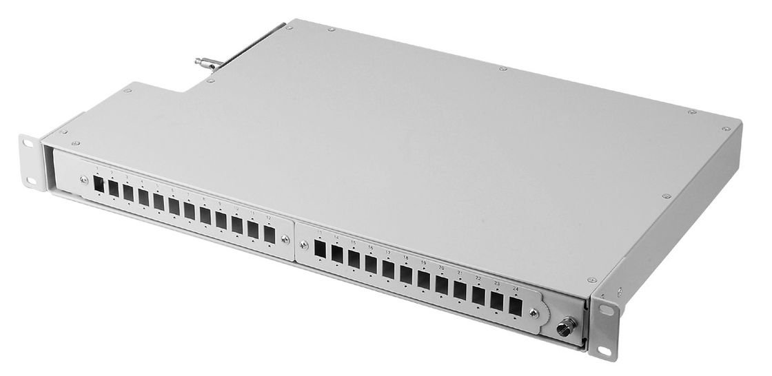 Panneau de patch en fibre optique de taille flexible en mode multimode / mode unique