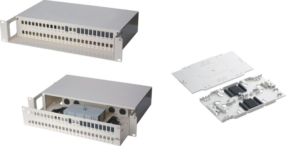 Panneau de patch en fibre optique pour le projet FTTH et FTTC avec un bon prix YH08