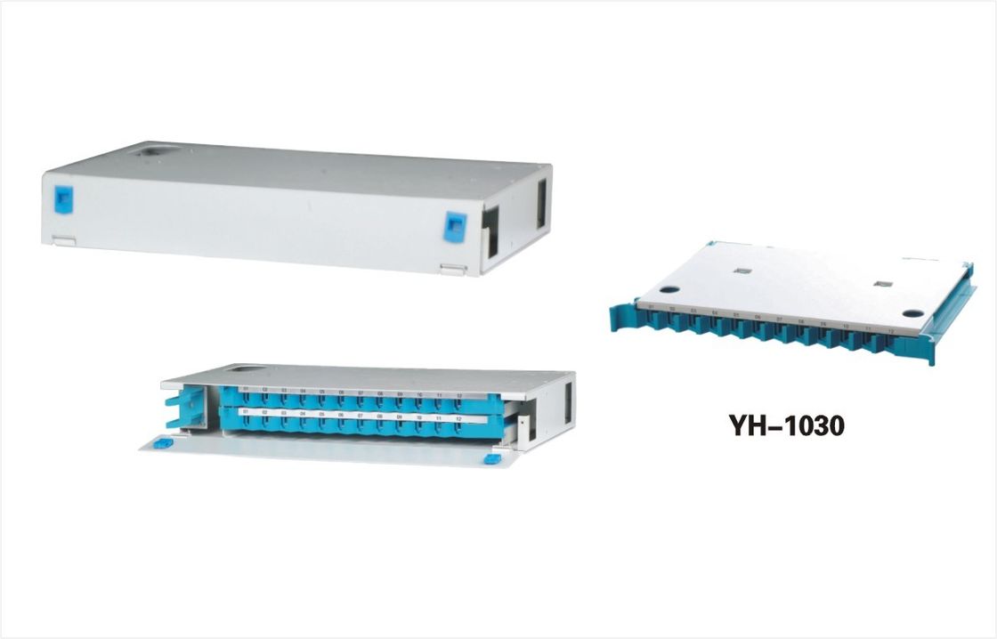 Panneau de patch en fibre optique pour le projet FTTH et FTTC avec un bon prix YH04
