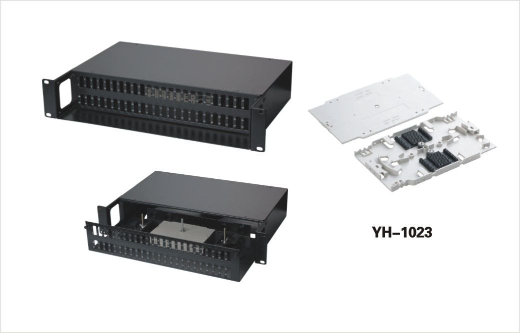 Panneau de patch en fibre optique pour le projet FTTH et FTTC avec un bon prix YH05
