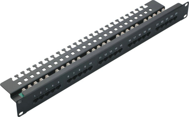 Couronne 110 IDC T568A/B YH4001 de tableau de connexions de voix du port Cat3 25/de tableau de connexion des fibres