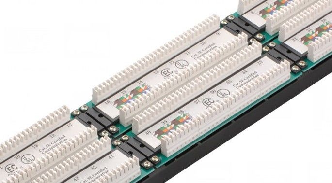 Type du tableau de connexions de port d'UTP 48 2U ampère tableaux de connexions de Cat5e pour le centre de calcul YH4015
