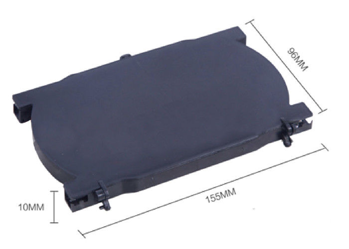 Le plateau empilable retourné 12 24 d'épissure de fibre creusent, le matériel en acier laminé à froid YH1027